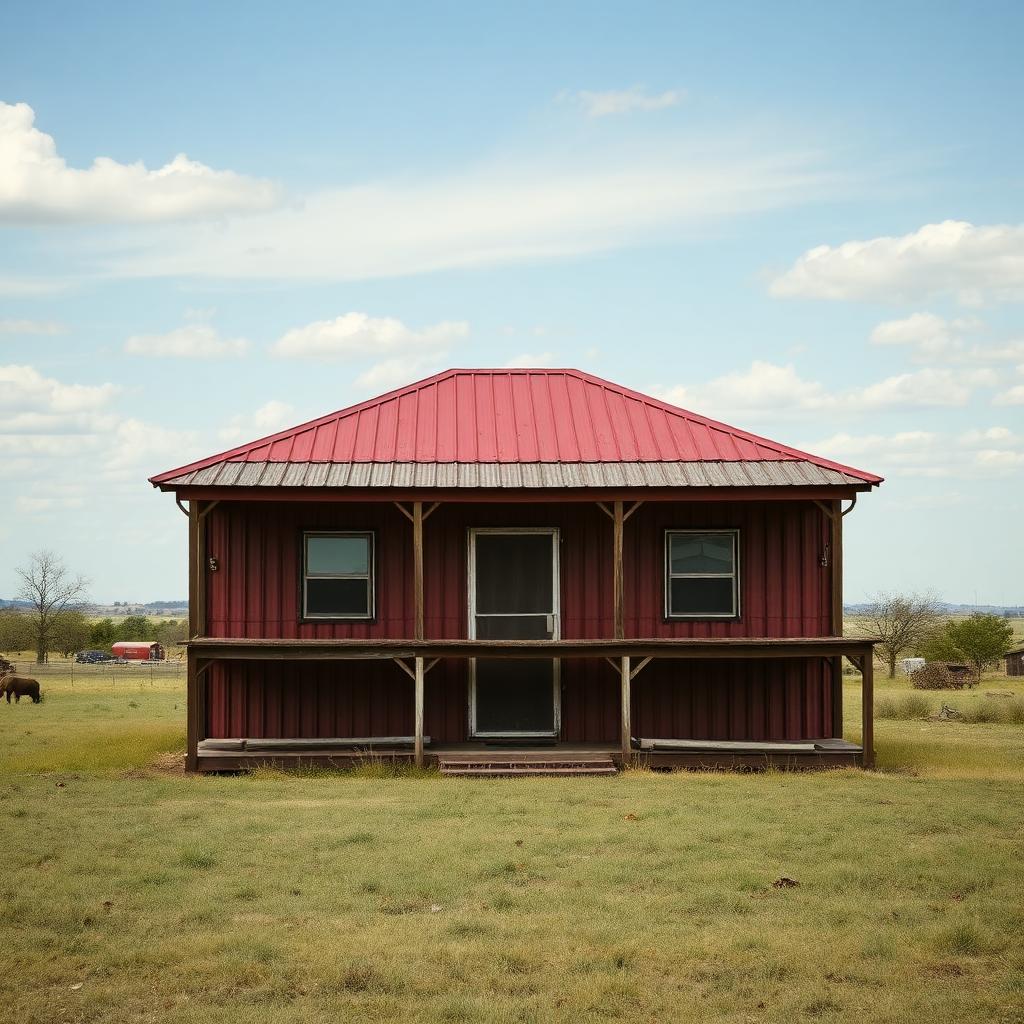 Country Home Metal Roof
